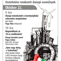 '56 történéseire emlékeztünk