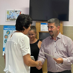 a vedonoket es haziorvosokat koszontottuk