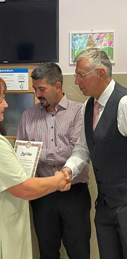 a vedonoket es haziorvosokat koszontottuk