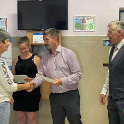 a vedonoket es haziorvosokat koszontottuk