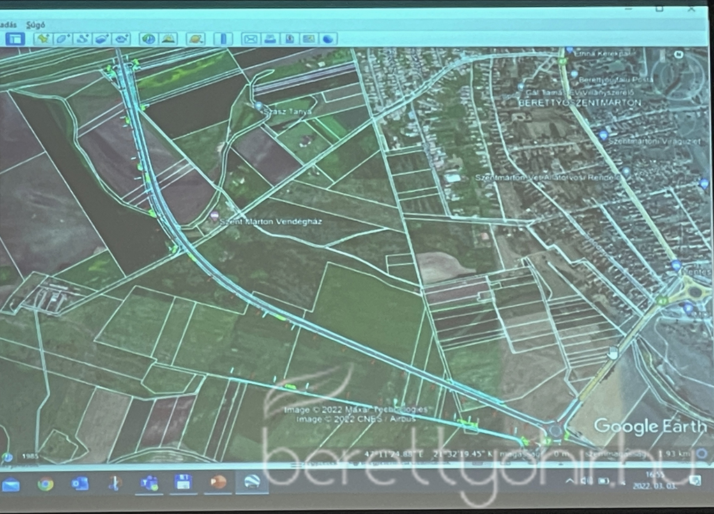 Berettyóújfalu Nyugati elkerülő útszakasz tervezése 23