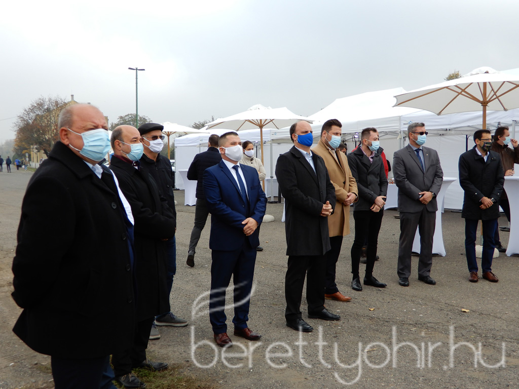 Vasútvonal villamosítása   alapkőletétel 01