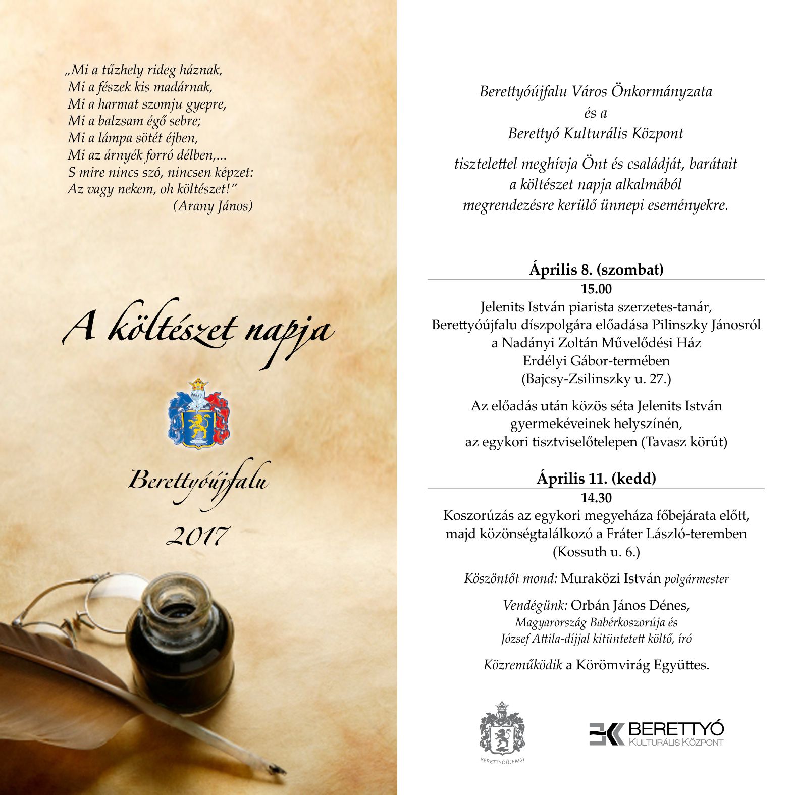 Költészet Napja 2017