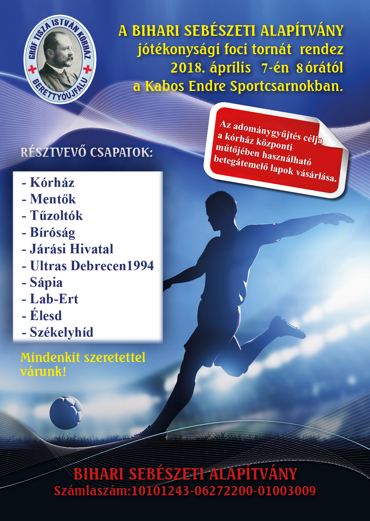 bihari sebeszeti alapitvany foci torna 2018