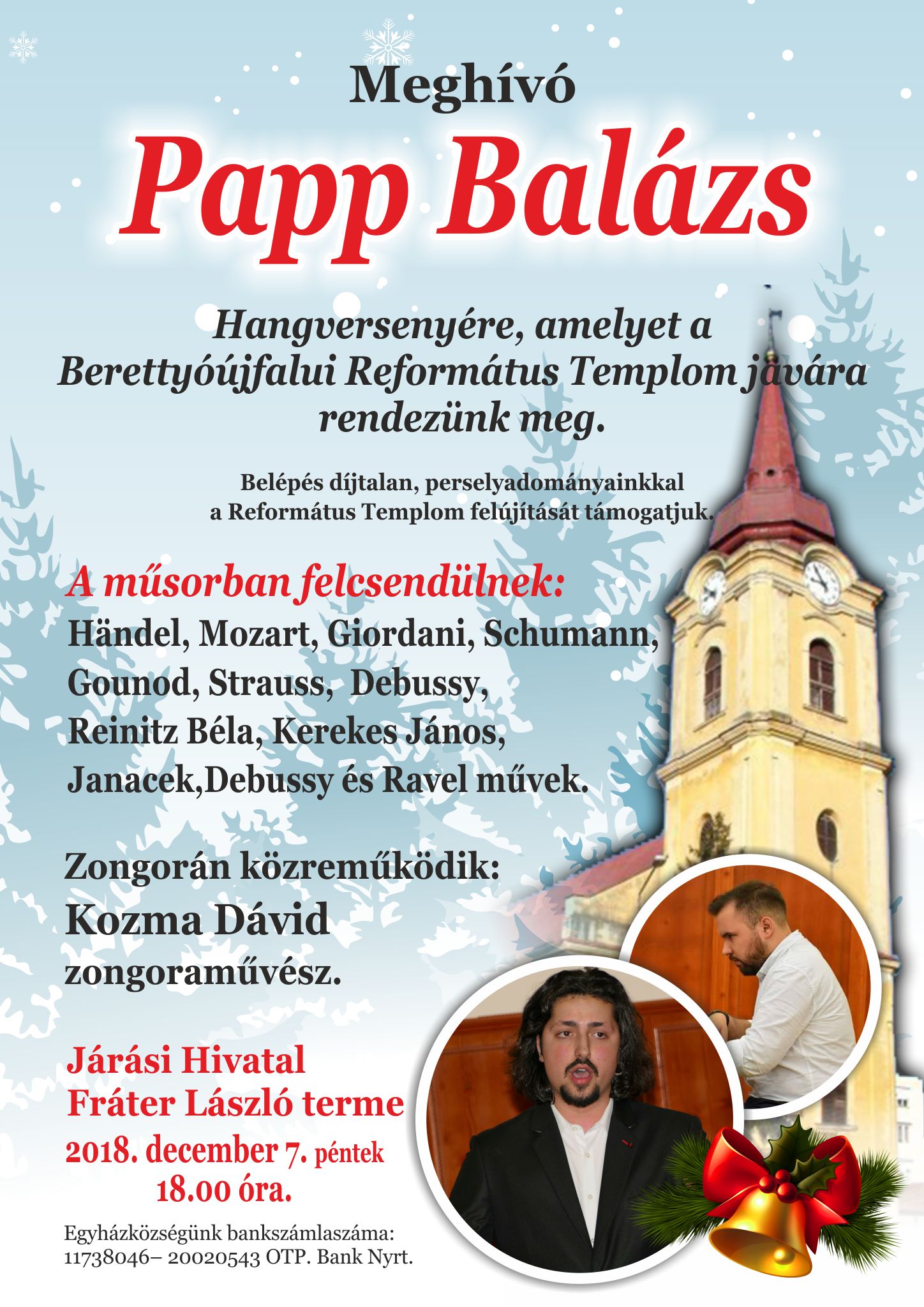 Jótékonysági koncert 2018