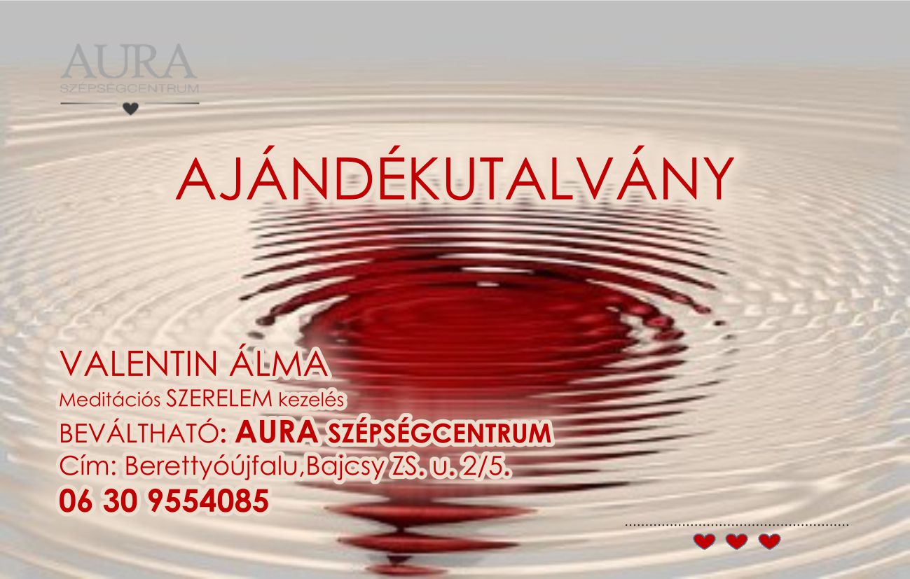 Aura ajándékkártya