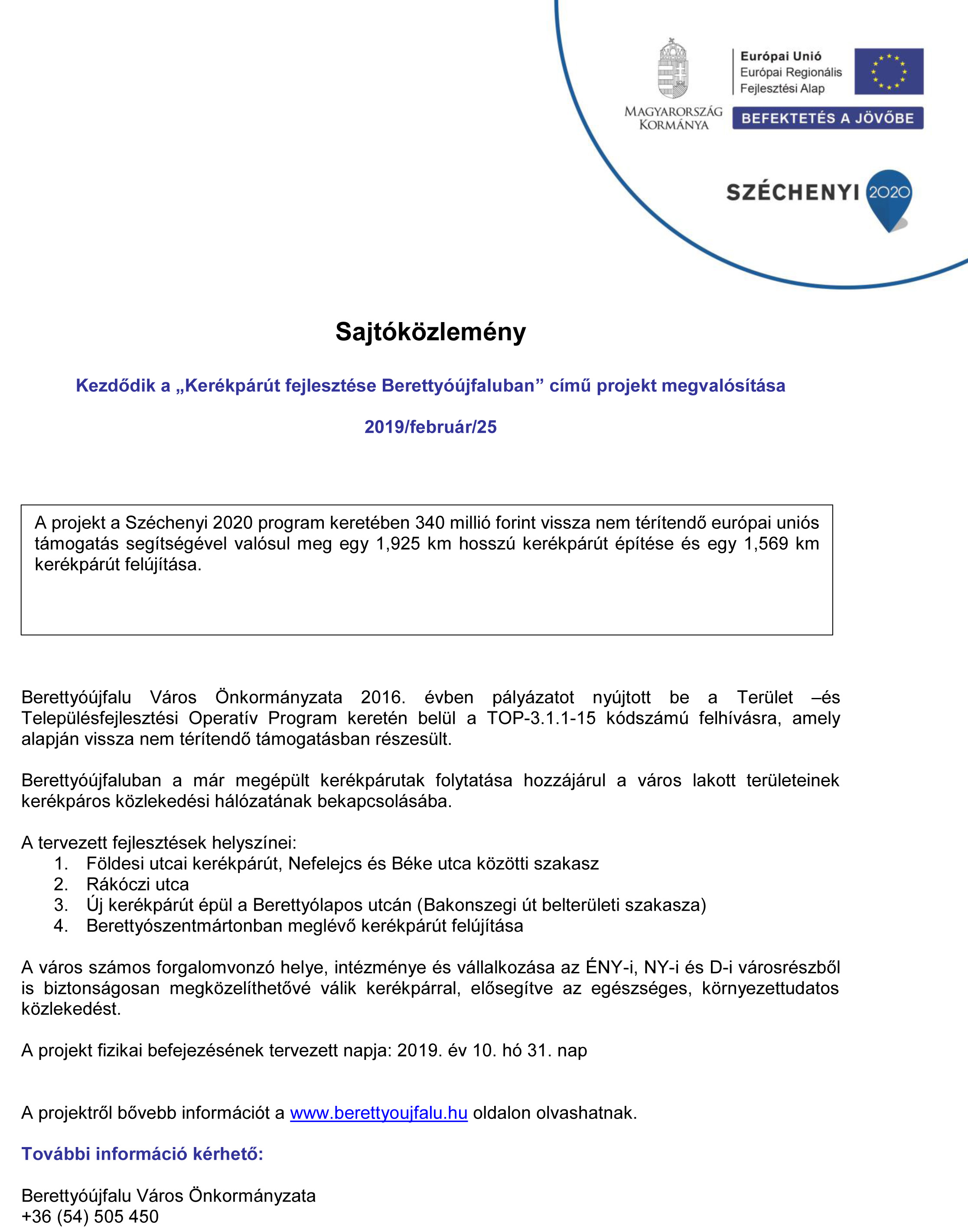 Sajtokozlemeny Kerékpárút3