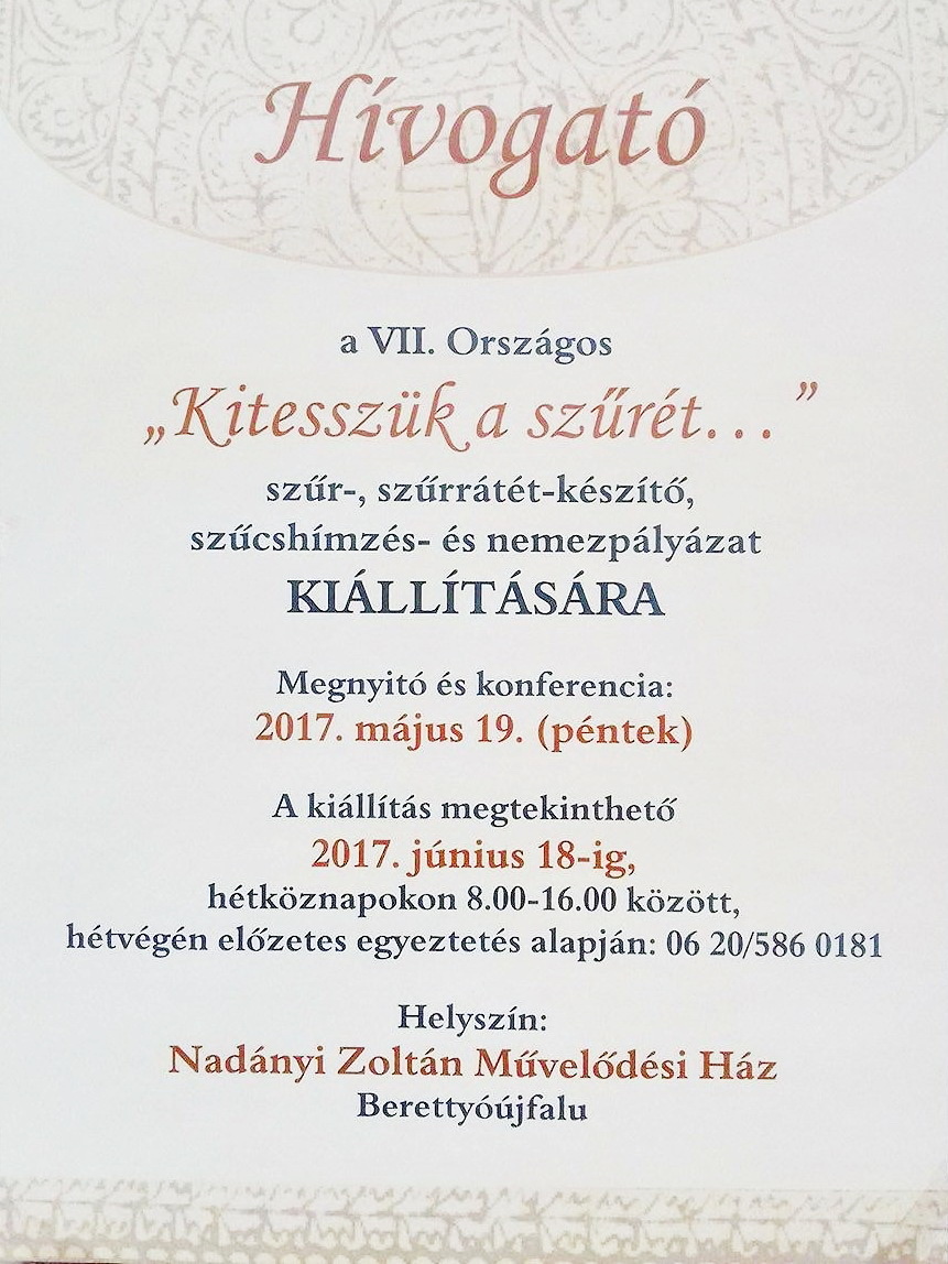 BNE Kitesszük a szűrét Május 19