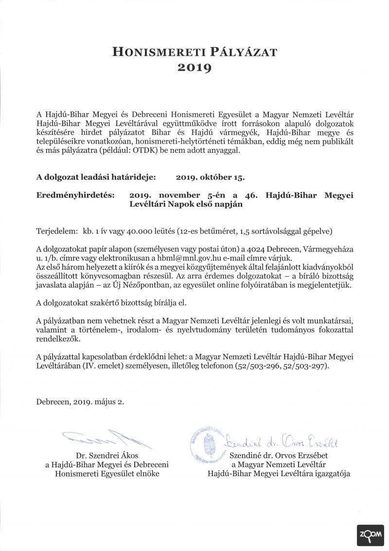hbmegyei honismeretipalyazat 2019
