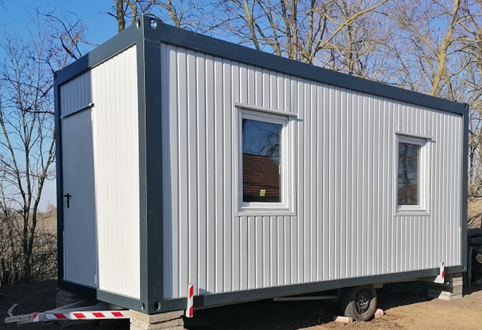 Gumitároló konténer