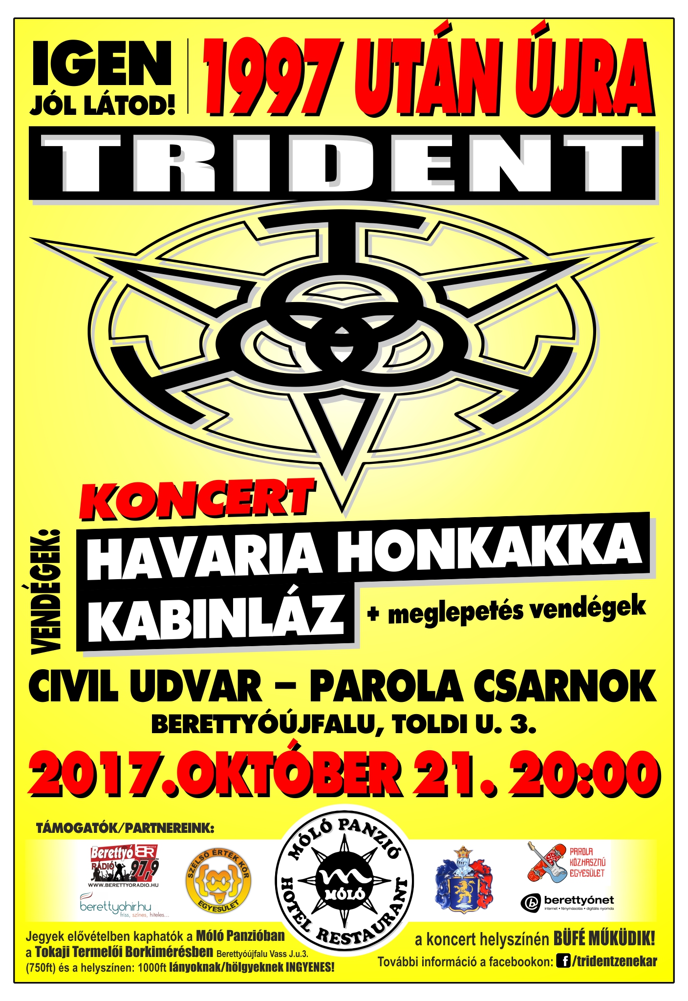 Trident plakat kész