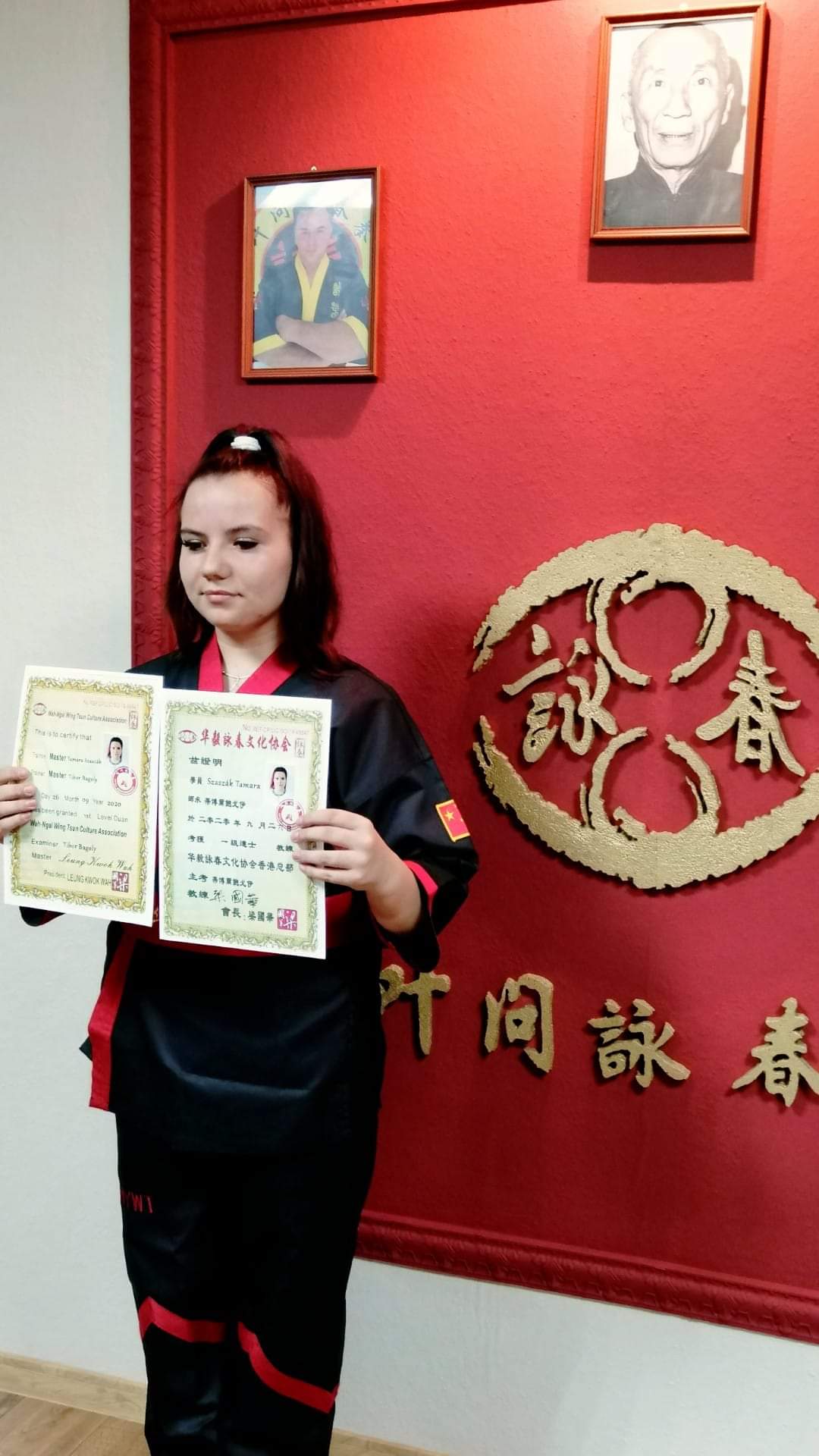 szaszák tamara a magyar és kínai nyelvű mesterdiplomával
