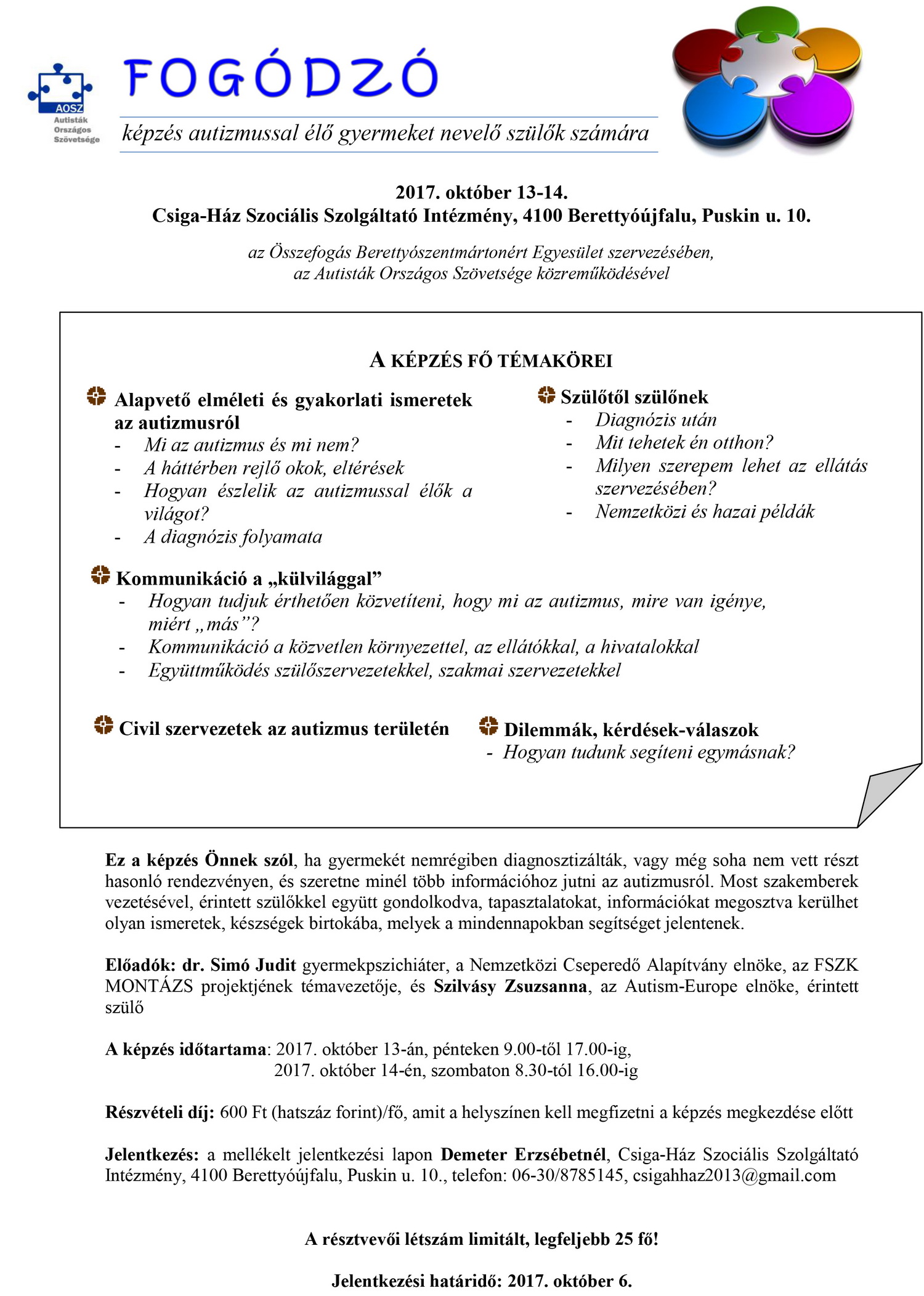 plakát Fogódzó 2017